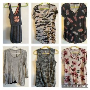 Bundle 5 Latched Mama, 1 Motherhood Tops